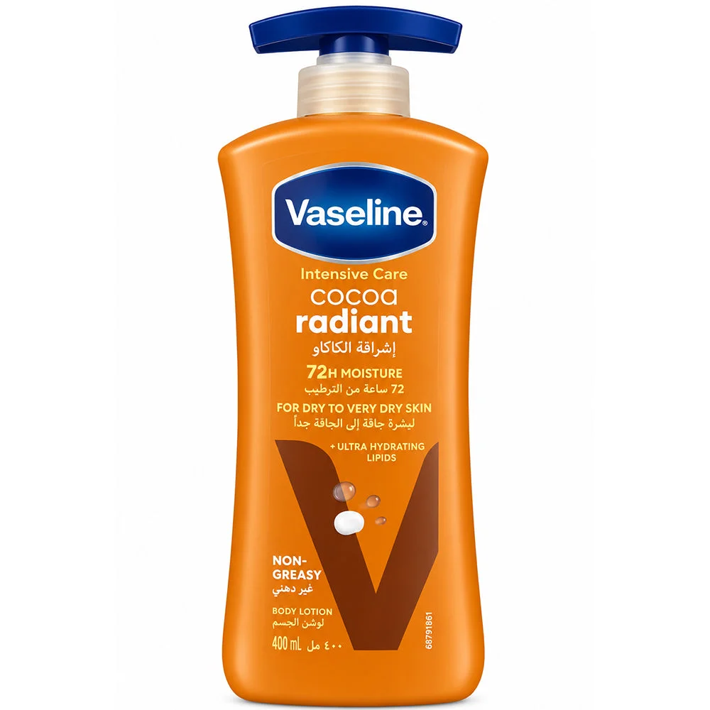 Vaseline Intensive Care Cocoa Radiant Body Lotion 400ml