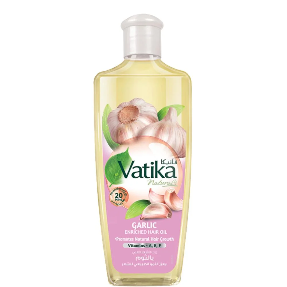 Vatika Naturals Garlic Hair Oil 200ml ulphates or Silicones