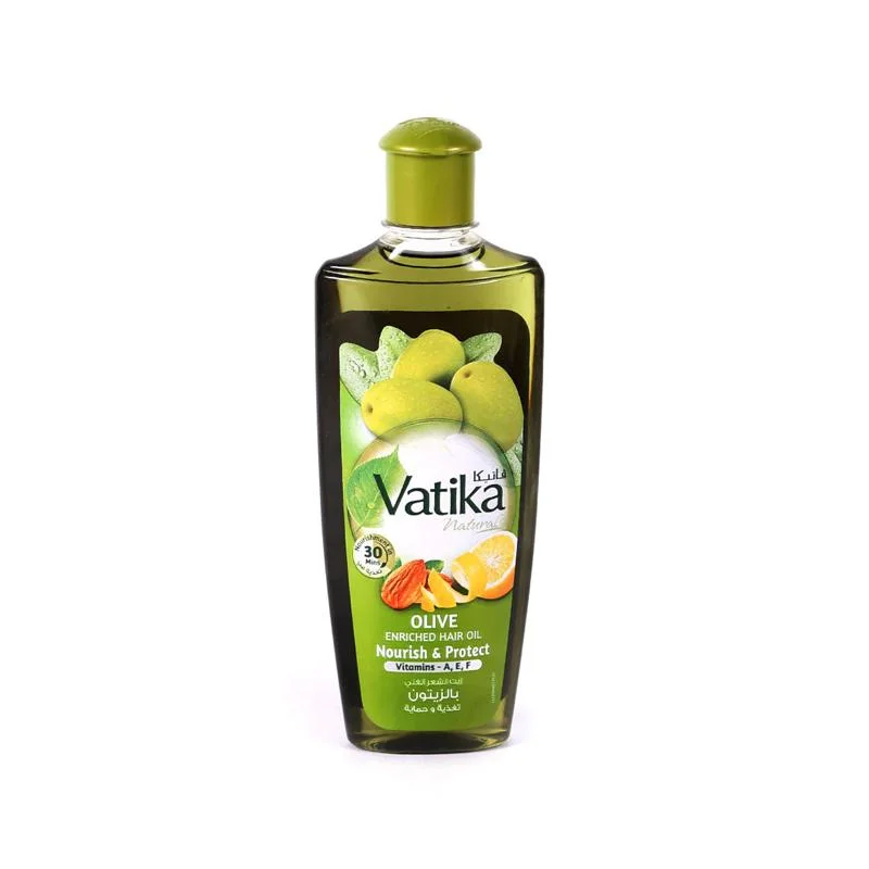 vatika olive enriched hair oil nourish protect 200ml
