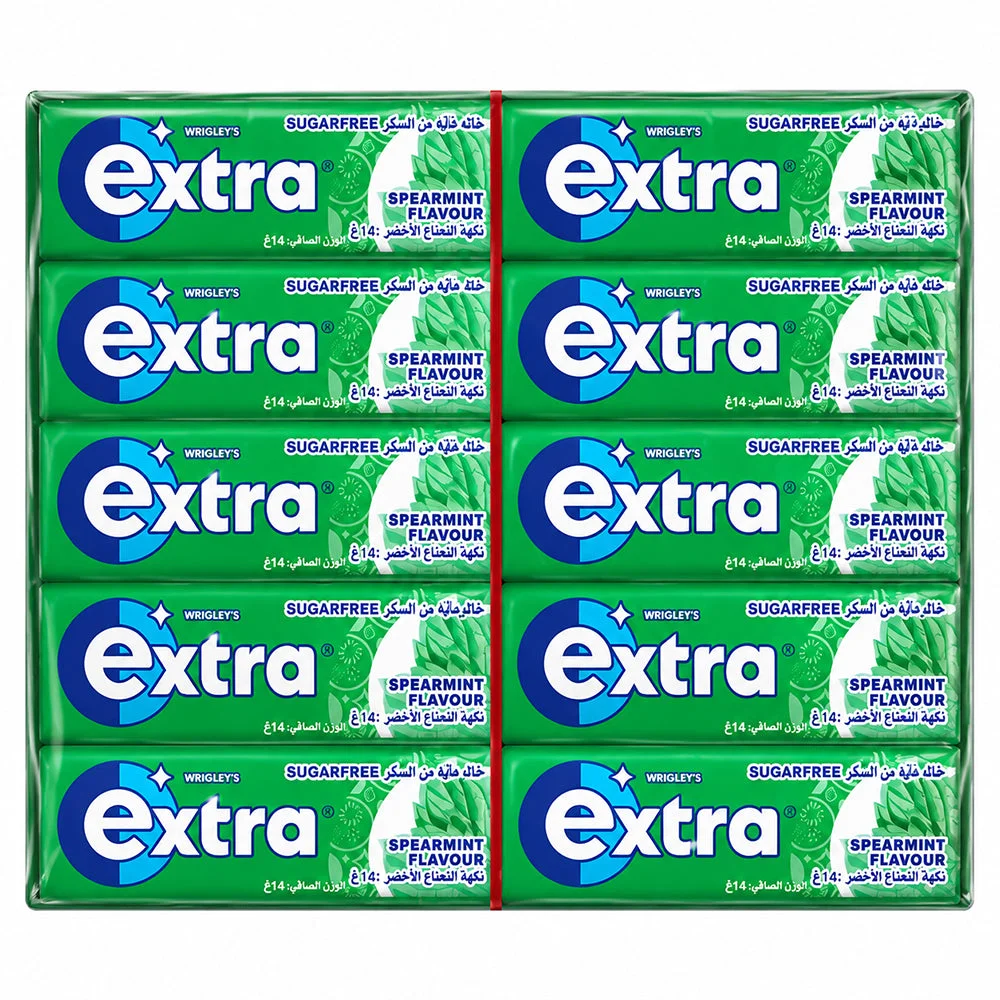 Wrigley’s Extra Spearmint Sugarfree Gum 30 x 14g