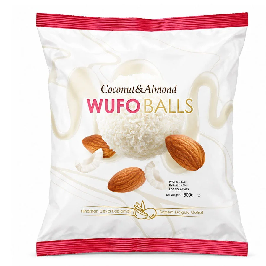 WUFO Balls Coconut & Almond Wafer Balls 500g