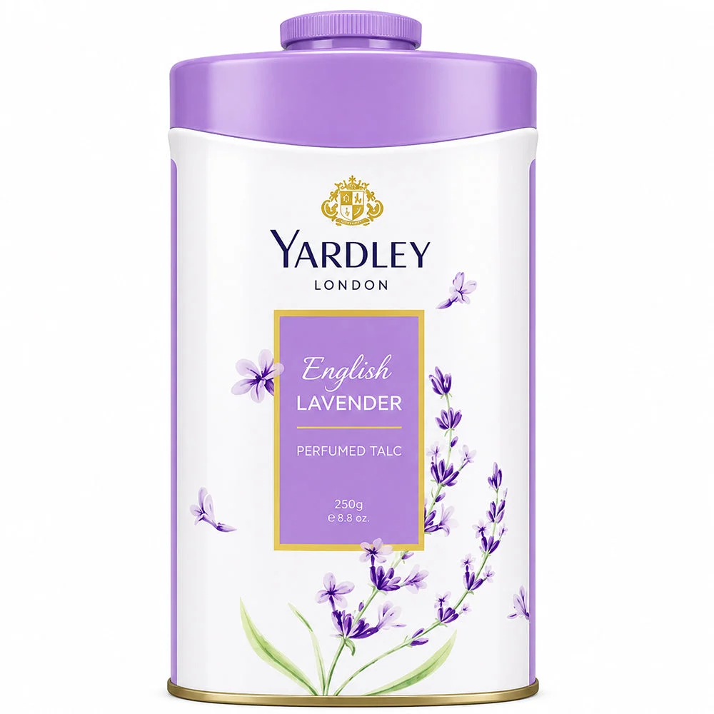 Yardley London English Lavender Perfumed Talc 250g