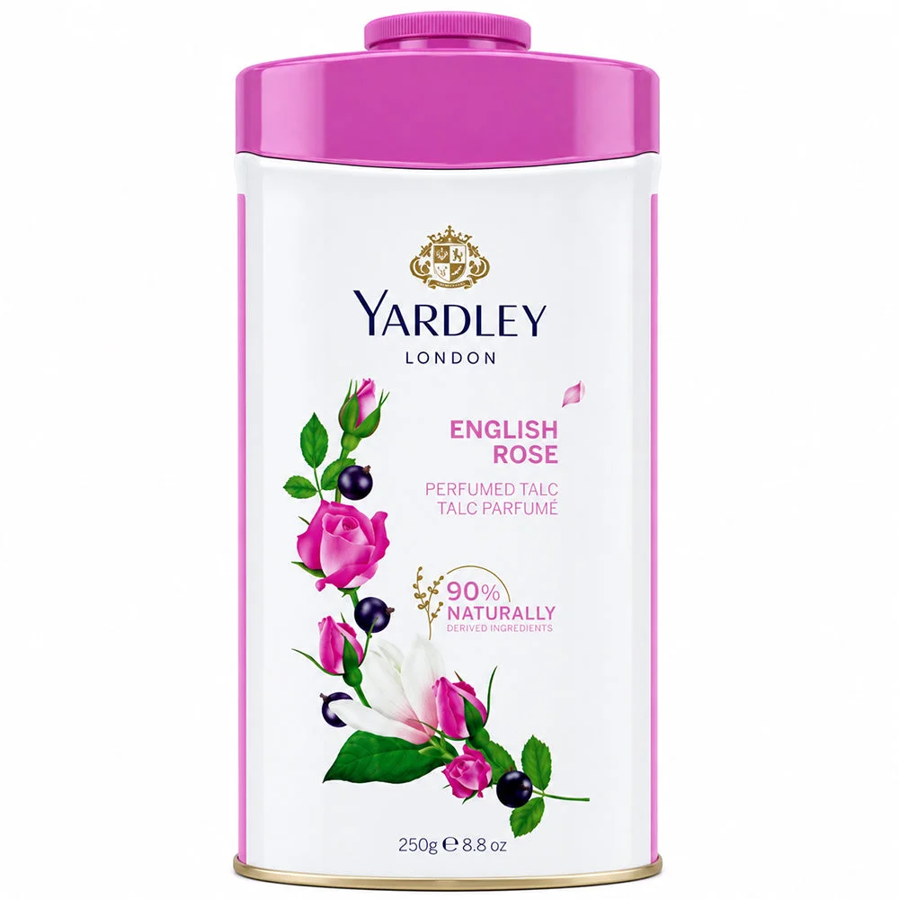 Yardley London English Rose Perfumed Talc 250g