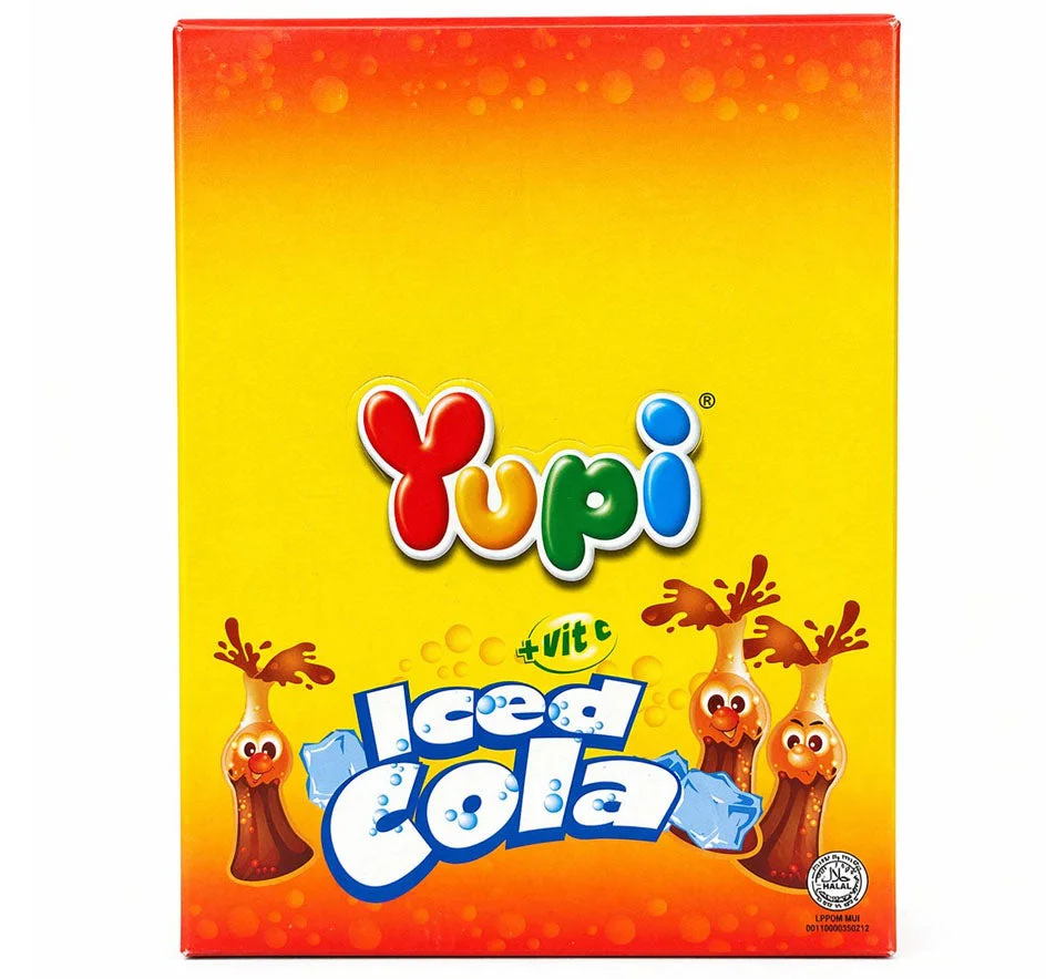 Yupi Ice Cola Jelly Candy 24 × 17.5g